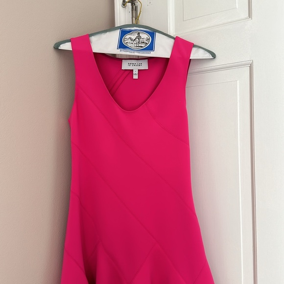 Derek Lam 10 Crosby hot pink dress size 2. - Picture 4 of 6